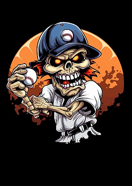 Baseball Halloween