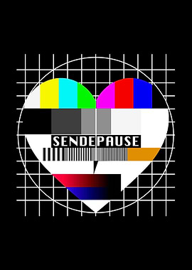 Testbild Sendepause 90er