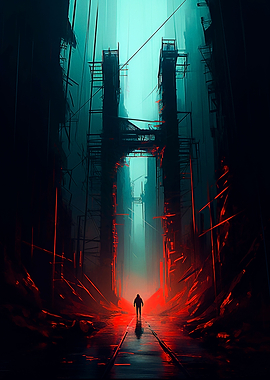 Dark Industrial Horror