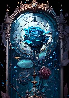 Timeless Beauty Blue Rose