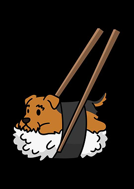 Airedale Terrier Sushi