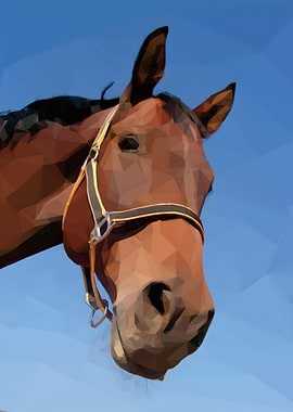 Low Poly Horse