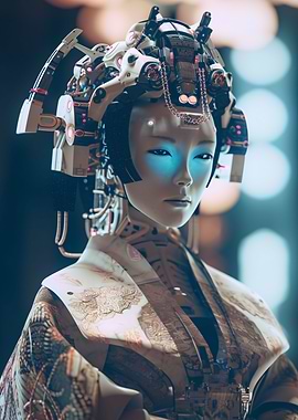 Geisha Samurai Female