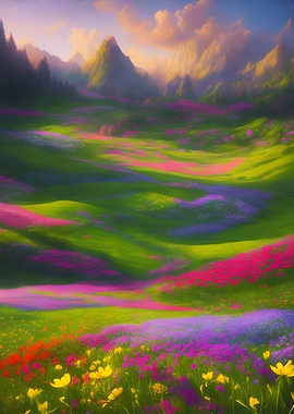 Colorful landscape