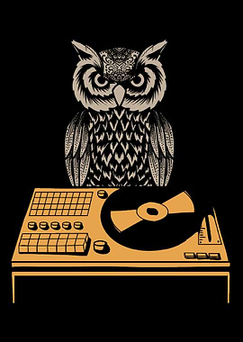 DJ Owl Turntable