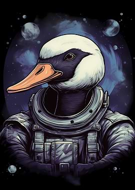 Goose Astronaut