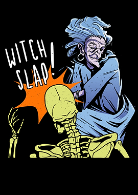 Witch Slap Halloween Fun