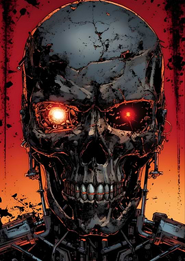 Terminator Skull