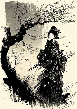 Geisha Samurai Female