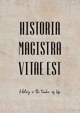 Latin Quote About History