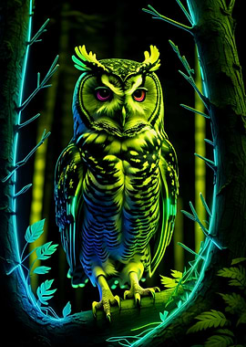 animal neon light