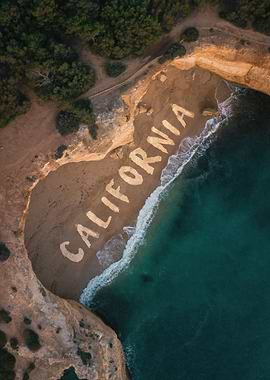 Sunny California Beach