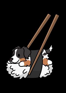 Australian Shepherd Sushi