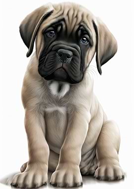 English Mastiff Dog 02