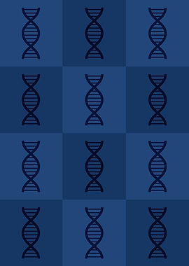 DNA Science Icons Pop Art