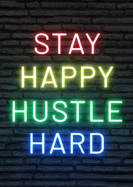 Neon inspirational quotes