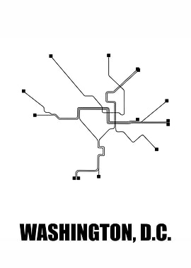 Washington DC White Subway