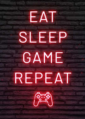 Gaming Neon Quotes