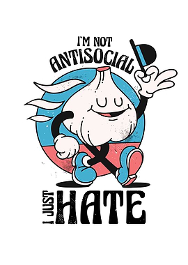 Antisocial onion retro