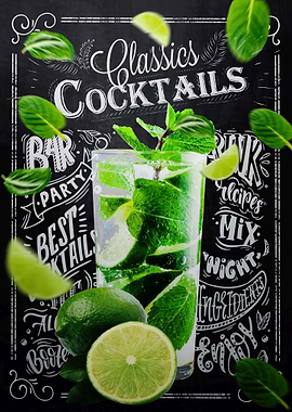 Mint Rum Cocktail