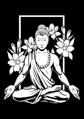 Buddha Buddhist Flowers