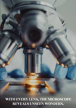 Microscopes Lens Reveals