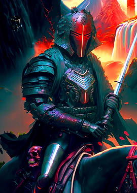 Riding Japanese Samurai