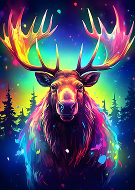 Neon Moose