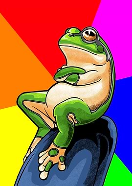 Nah Frog Meme