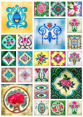 Peranakan Tiles 3