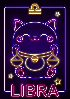 Kawaii Libra Sign