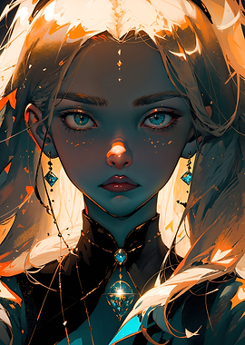 Girl with blonde hair