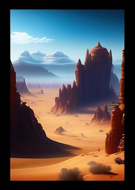 Round And Pointy Mountains