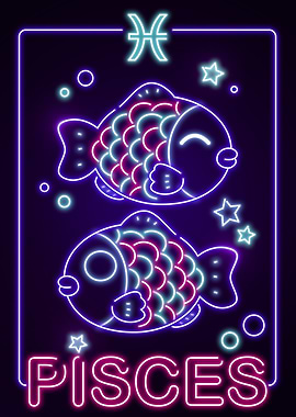 Kawaii Pisces Sign
