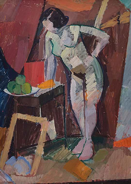 Standing Female Nude