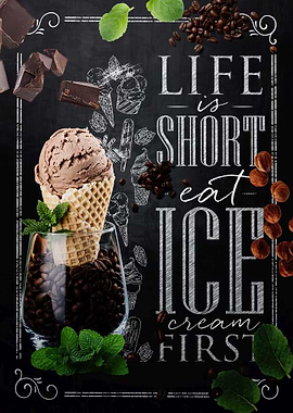 Coffee ice cream