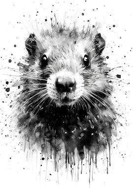 Marmot Beauty Art