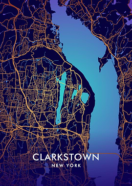 Clarkstown NY Map