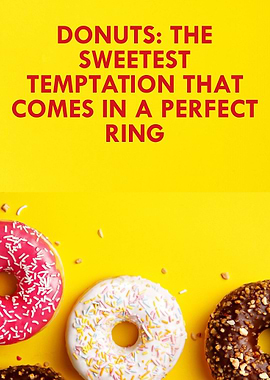 A donut is a temptation