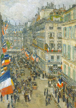 July Fourteenth Hassam