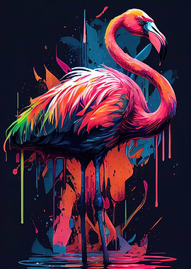 The Graceful Flamingo