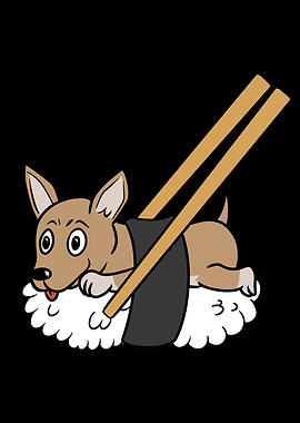 Chihuahua Nigiri Sushi