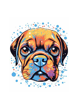 Pug Head Face Pug Owner