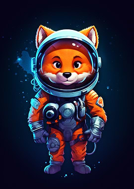 Fox Astronaut
