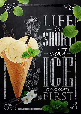 Pure Vanielle ice cream