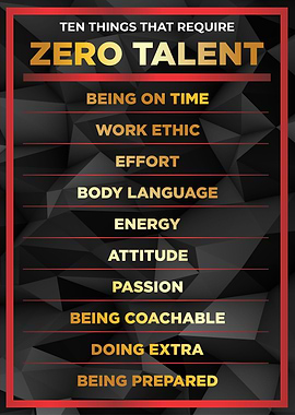 zero talent to success