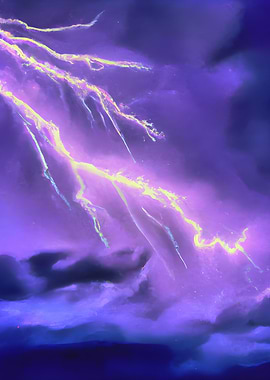 Purple Lightning