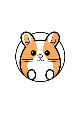 Hamster Face Kawaii Hammy