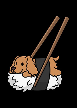 Cocker Spaniel Sushi