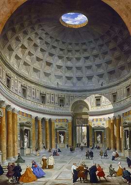 Interior of the Pantheon